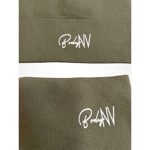 Body NV Sexy Workout Set, One shoulder Sports Bra and Leggings, Large - Picture 2 of 5